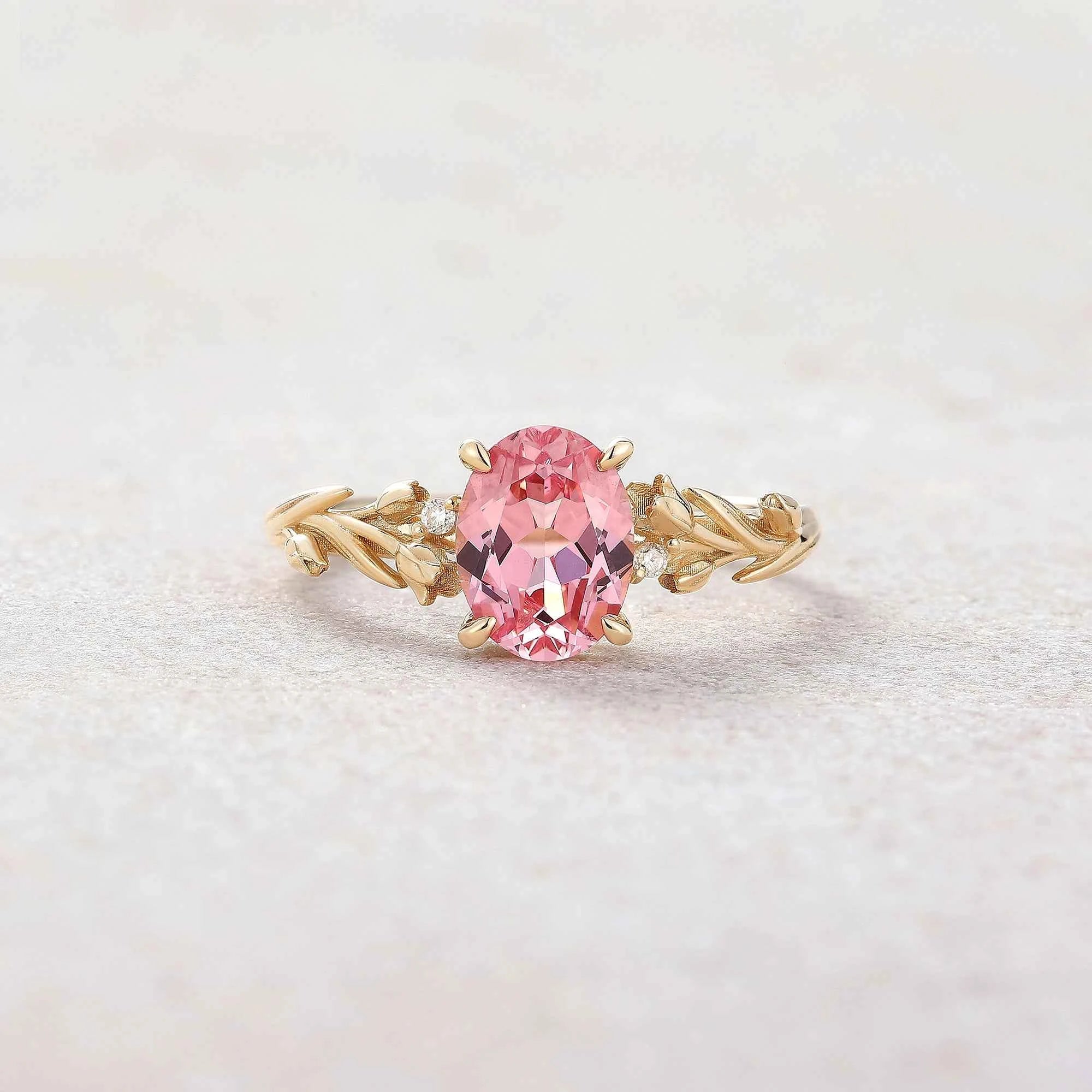 Floral Inspired | Papalacha Spring Tulip Engagement Ring