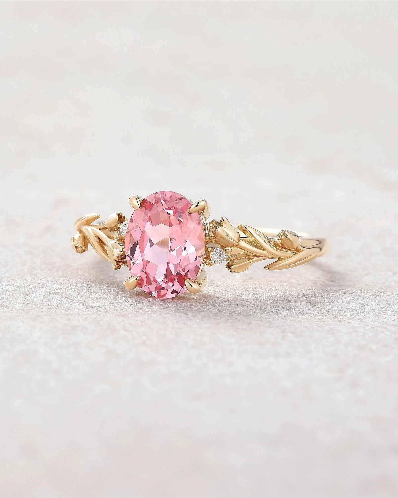 Floral Inspired | Papalacha Spring Tulip Engagement Ring