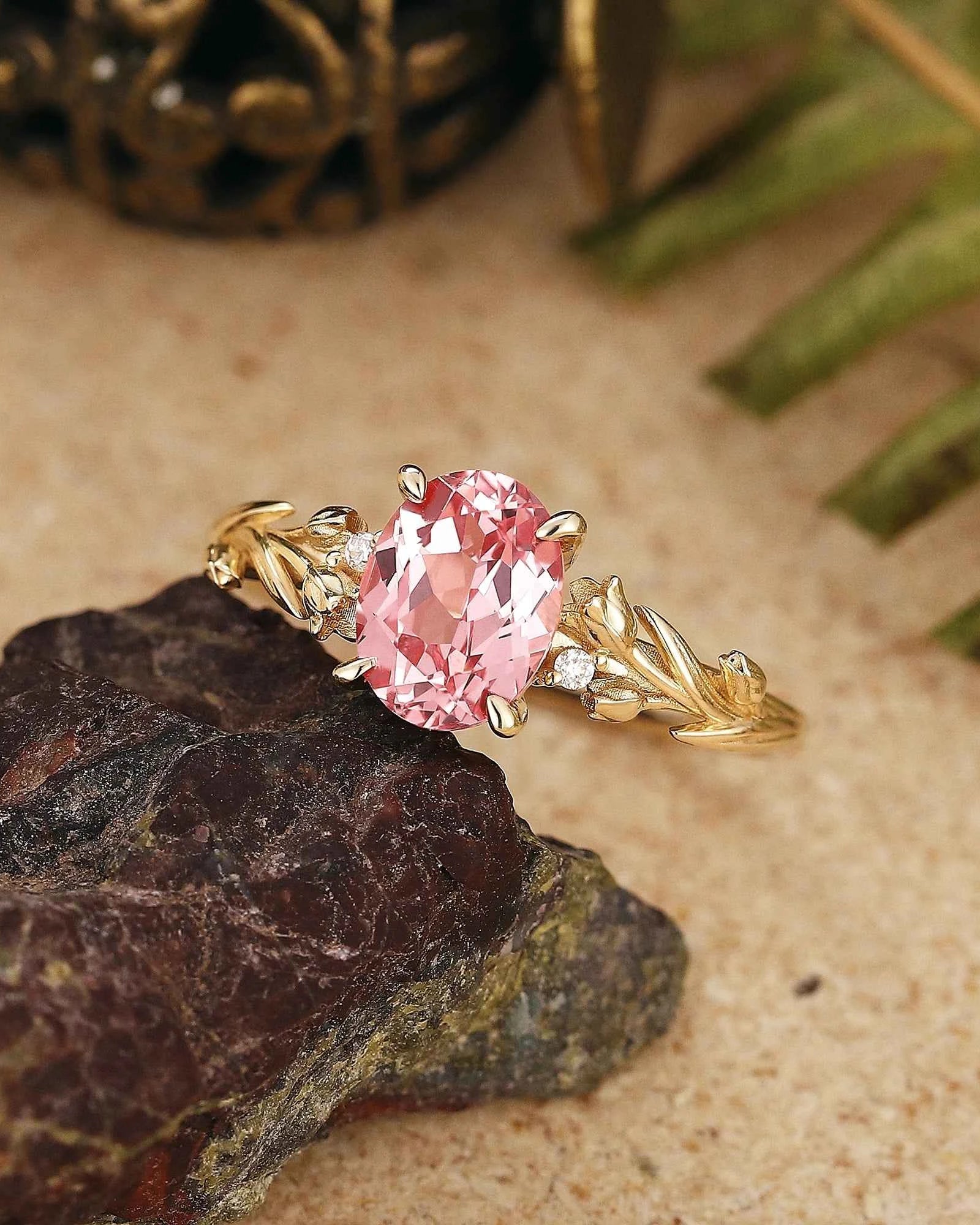 Floral Inspired | Papalacha Spring Tulip Engagement Ring