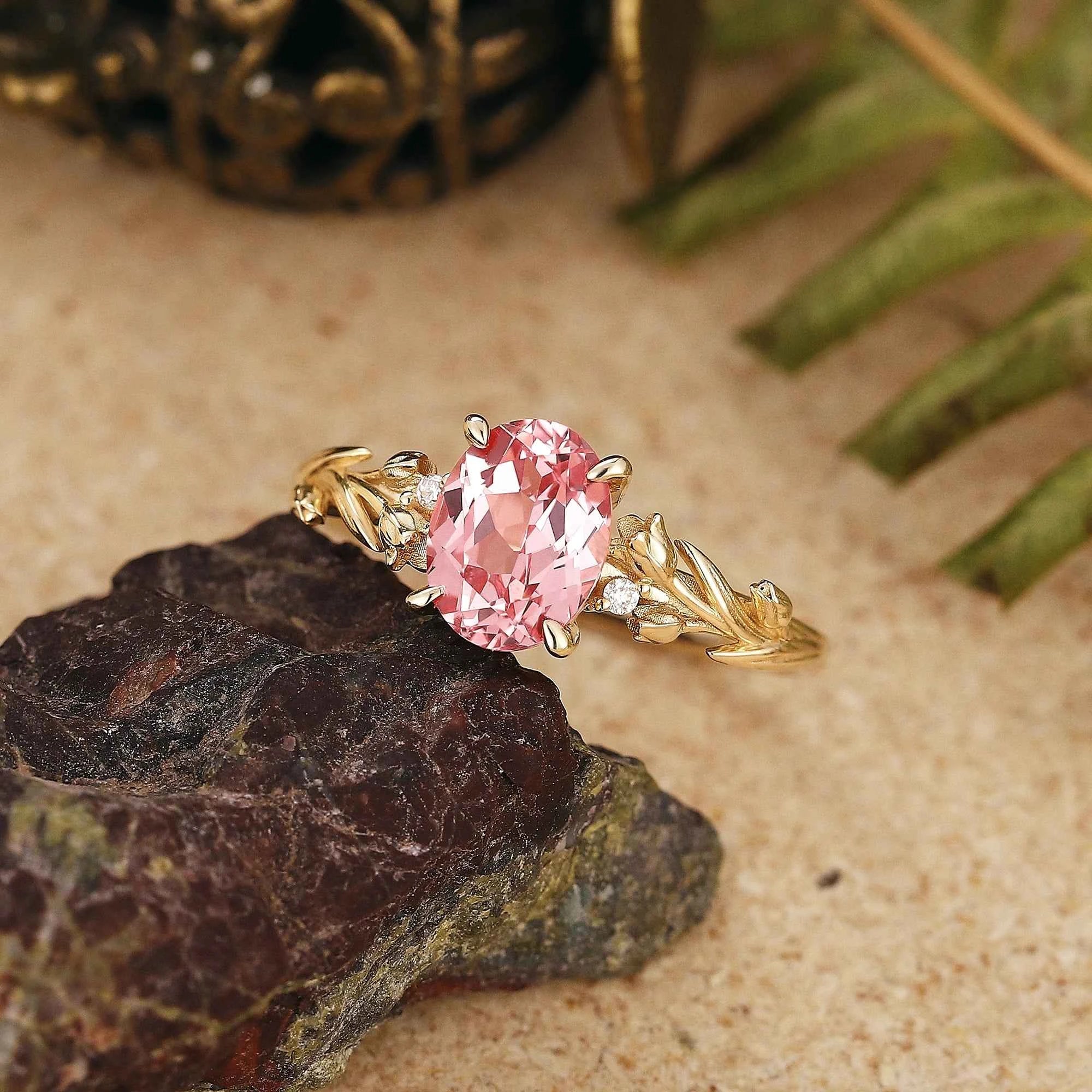 Floral Inspired | Papalacha Spring Tulip Engagement Ring