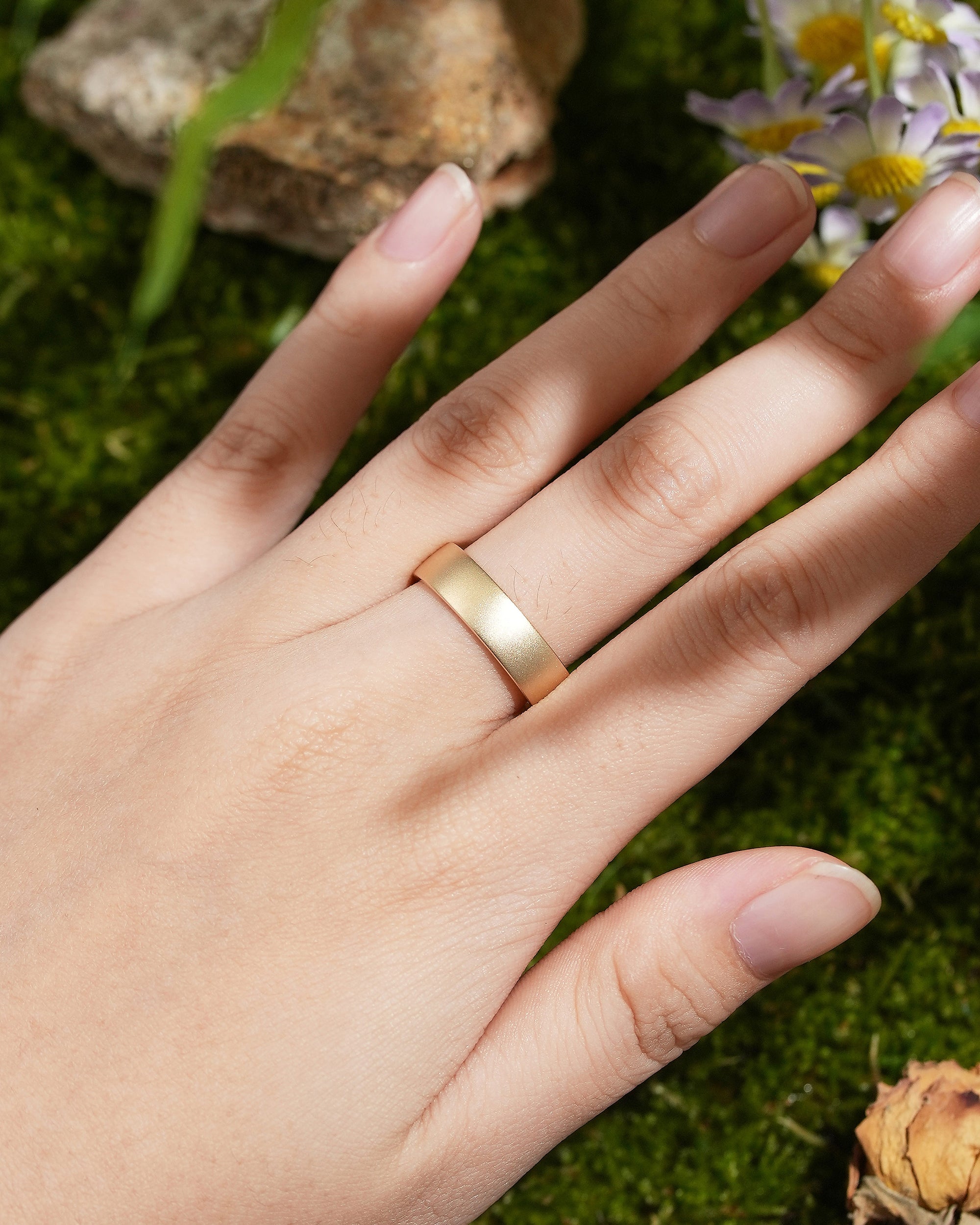 Flower Inspired | 2pcs Lily of the valley Couple Rings Set For Men and Women - LCCjewelry