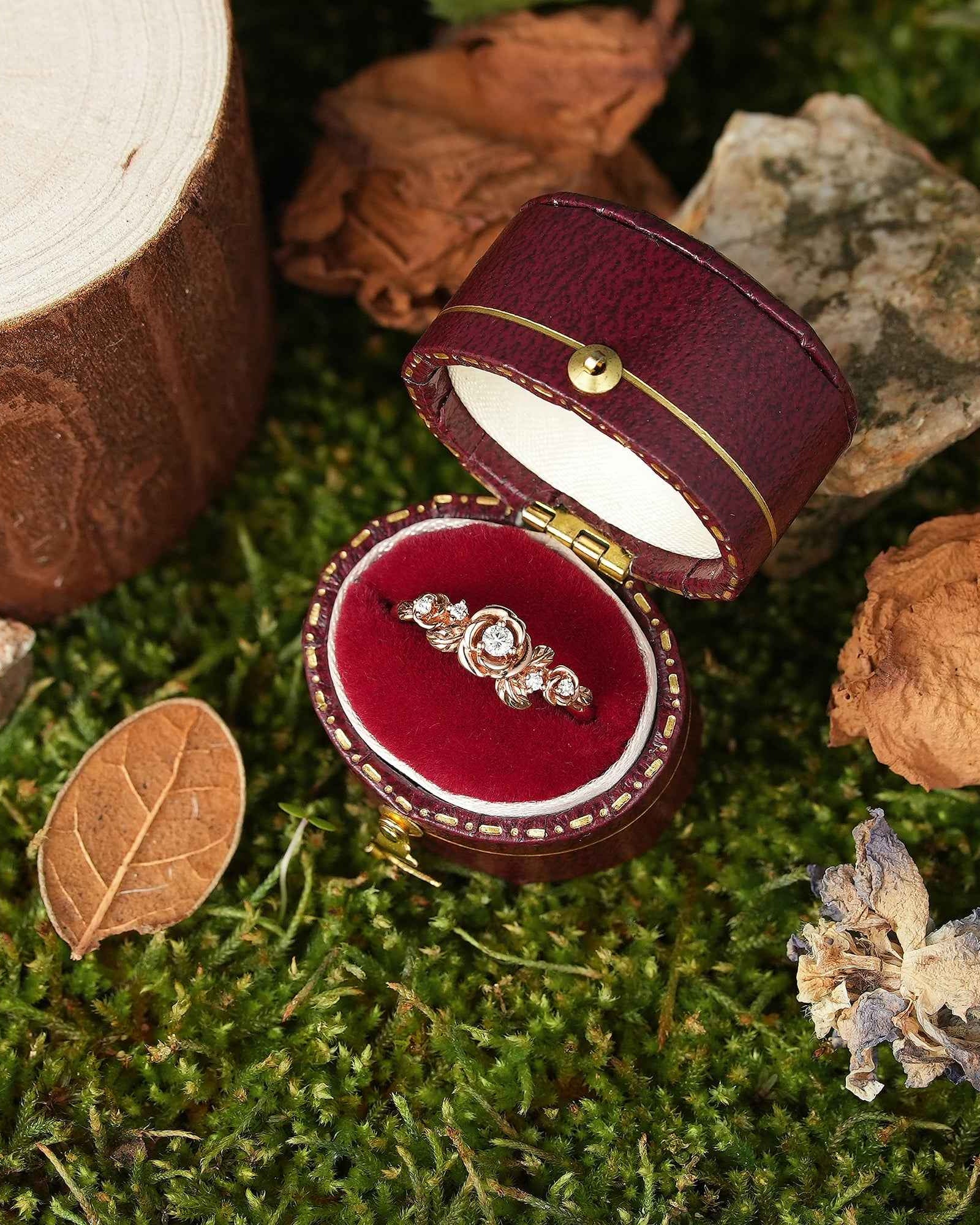 Floral Inspired | Handmake Rose Engagement Ring