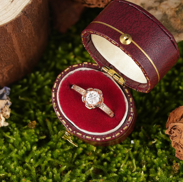 What is the most popular diamond shape for engagement rings?
