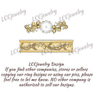 Floral Inspired | Lily Of The Valley Design Moissanite Engagement Ring