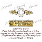 Floral Inspired | 5mm Tulip Design Mens Wedding Band