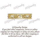 Leaf Inspired | Grape Leaf Men's Gold Wedding Band