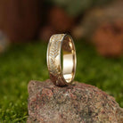 Leaf Inspired | 6mm Fern Branch Men's Wedding Band