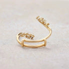 Floral Inspired | Lily of the Valley Design Enhancer Wedding Band