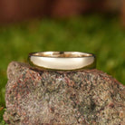 Floral Inspired | Moning Glory Design Gold Wedding Band September