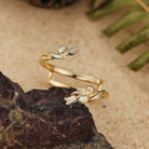 Floral Inspired | Tulip Design Enhancer Wedding Band