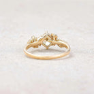 Floral Inspired | Cosmos Design Yellow Moissanite Engagement Ring