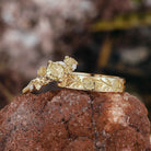 Floral Inspired | 2pcs Cosmos Design Moissanite Couple Rings